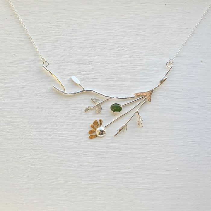 Hill top necklace.